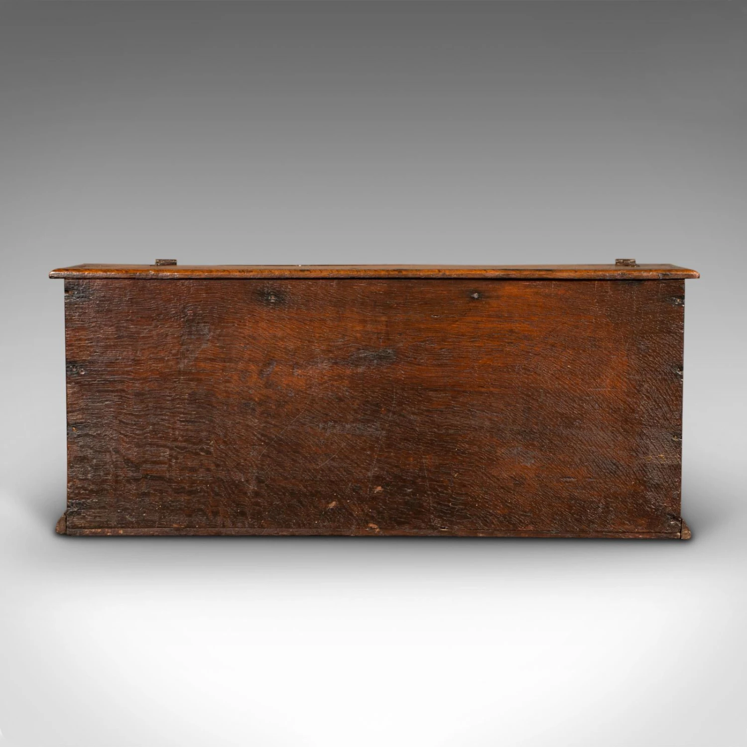 1700s Antique William III English Oak Verger's Desk Box 5 1700s Antique William III English Oak Verger's Desk Box - Image 3