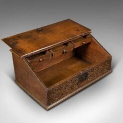 1700s Antique William III English Oak Verger's Desk Box 18 1700s Antique William III English Oak Verger's Desk Box -CHAIRISH Shop 1700s antique william iii english oak vergers desk box 9836