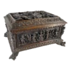 17th Or 18th Century Italian Baroque Carved Cassone Casket Chest Or Box -CHAIRISH Shop 17th or 18th century italian baroque carved cassone casket chest or box 9742