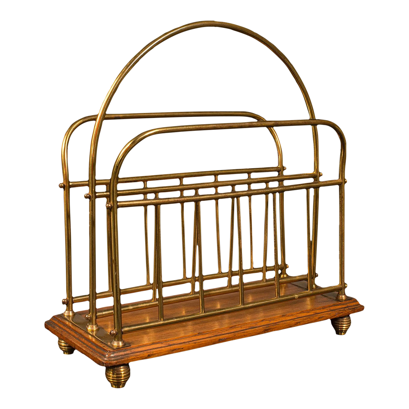 1880s Antique Victorian English Oak Newspaper Rack 3 1880s Antique Victorian English Oak Newspaper Rack