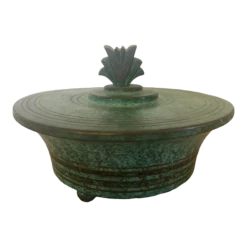 1920s Patinated Art Deco Bronze Box By Carl Sorenson