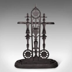 1940s Vintage Art Deco English Iron Decorative Stick Stand -CHAIRISH Shop 1940s vintage art deco english iron decorative stick stand 2313