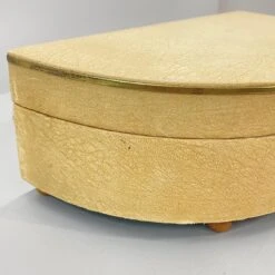 1950s Demi Lune Jewelry Box -CHAIRISH Shop 1950s demi lune jewelry box 7283