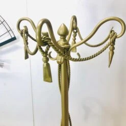 1950s Gold Tassel Iron Coat Rack -CHAIRISH Shop 1950s gold tassel iron coat rack 3818