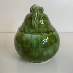 1950s Majolica Style Pear Box By Enchanto Co. -CHAIRISH Shop 1950s majolica style pear box by enchanto co 4226