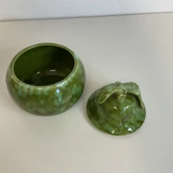 1950s Majolica Style Pear Box By Enchanto Co. -CHAIRISH Shop 1950s majolica style pear box by enchanto co 9999