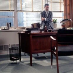 1950s Maurice Duchin Floating Metal Mesh Waste Basket -CHAIRISH Shop 1950s maurice duchin floating metal mesh waste basket 5428