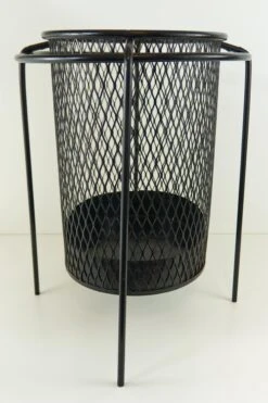 1950s Maurice Duchin Floating Metal Mesh Waste Basket -CHAIRISH Shop 1950s maurice duchin floating metal mesh waste basket 7006
