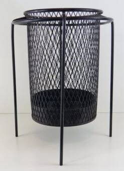 1950s Maurice Duchin Floating Metal Mesh Waste Basket -CHAIRISH Shop 1950s maurice duchin floating metal mesh waste basket 8960