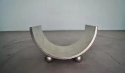 1950's Mid-Century Modern Bentwood Silver Leaf Magazine Rack -CHAIRISH Shop 1950s mid century modern bentwood silver leaf magazine rack 5383