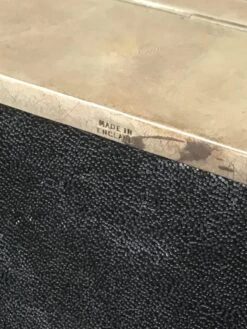 1960s English Sterling Silver Box -CHAIRISH Shop 1960s english sterling silver box 1300