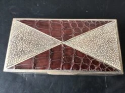 1960s English Sterling Silver Box -CHAIRISH Shop 1960s english sterling silver box 3913