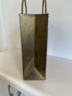 1960s Gio Ponti Style Brass Magazine Rack Or Waste Paper Basket 12 1960s Gio Ponti Style Brass Magazine Rack Or Waste Paper Basket -CHAIRISH Shop 1960s gio ponti style brass magazine rack or waste paper basket 7292