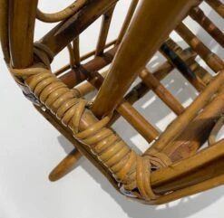 1960s Italian Magazine Holder Bamboo & Rattan Magazine Rack -CHAIRISH Shop 1960s italian magazine holder bamboo and rattan magazine rack 3567