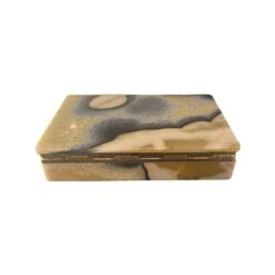 1960s Mid Century Modern Alabaster Box -CHAIRISH Shop 1960s mid century modern alabaster box 3543