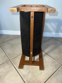 1960s Teak & Suede Leather Magazine Rack, Made In Denmark 13 1960s Teak & Suede Leather Magazine Rack, Made In Denmark -CHAIRISH Shop 1960s teak and suede leather magazine rack made in denmark 1898