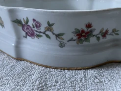 1960s Vintage Limoges France Large Keepsake Oval Box With Lid -CHAIRISH Shop 1960s vintage limoges france large keepsake oval box with lid 0807