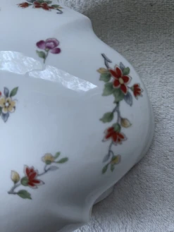 1960s Vintage Limoges France Large Keepsake Oval Box With Lid -CHAIRISH Shop 1960s vintage limoges france large keepsake oval box with lid 2061