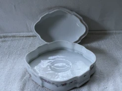 1960s Vintage Limoges France Large Keepsake Oval Box With Lid -CHAIRISH Shop 1960s vintage limoges france large keepsake oval box with lid 8430