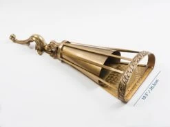 1960s Wall Mounted Brass Umbrella Stand -CHAIRISH Shop 1960s wall mounted brass umbrella stand 0935