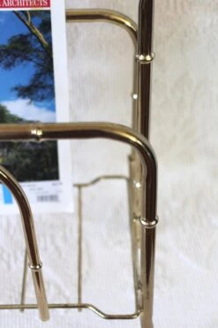 1970s Brass Faux Bamboo Magazine Rack 19 1970s Brass Faux Bamboo Magazine Rack -CHAIRISH Shop 1970s brass faux bamboo magazine rack 7916