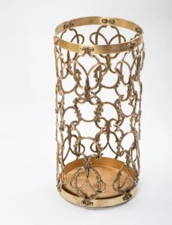 1970s Brass Umbrella Stand -CHAIRISH Shop 1970s brass umbrella stand 9441