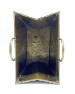 1970's Italian Brass Shopping Bag Magazine Holder After Gio Ponti -CHAIRISH Shop 1970s italian brass shopping bag magazine holder after gio ponti 4035