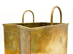 1970's Italian Brass Shopping Bag Magazine Holder After Gio Ponti -CHAIRISH Shop 1970s italian brass shopping bag magazine holder after gio ponti 4405