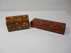 1970s Kashmir Hand Made Boxes - Set Of 2 15 1970s Kashmir Hand Made Boxes - Set Of 2 -CHAIRISH Shop 1970s kashmir hand made boxes set of 2 2034