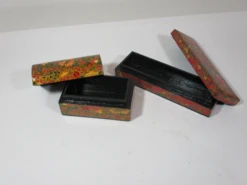 1970s Kashmir Hand Made Boxes - Set Of 2 13 1970s Kashmir Hand Made Boxes - Set Of 2 -CHAIRISH Shop 1970s kashmir hand made boxes set of 2 4171
