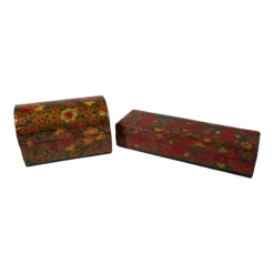 1970s Kashmir Hand Made Boxes - Set Of 2