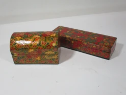 1970s Kashmir Hand Made Boxes - Set Of 2 12 1970s Kashmir Hand Made Boxes - Set Of 2 -CHAIRISH Shop 1970s kashmir hand made boxes set of 2 4940