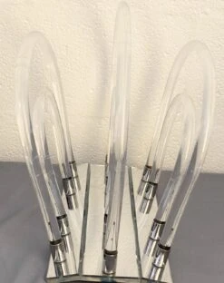 1970s Mid Century Modern Lucite And Chrome Magazine Rack Attributed To Dorothy Thorpe -CHAIRISH Shop 1970s mid century modern lucite and chrome magazine rack attributed to dorothy thorpe 8368