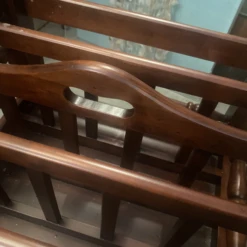 1970s Wooden Magazine Holder -CHAIRISH Shop 1970s wooden magazine holder 4200