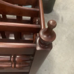 1970s Wooden Magazine Holder -CHAIRISH Shop 1970s wooden magazine holder 8526