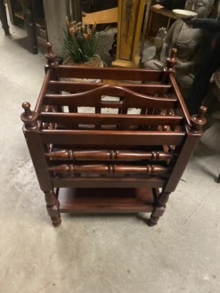 1970s Wooden Magazine Holder -CHAIRISH Shop 1970s wooden magazine holder 8533