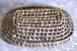 1970s Woven Lidded Basket With Handles 18 1970s Woven Lidded Basket With Handles -CHAIRISH Shop 1970s woven lidded basket with handles 4565