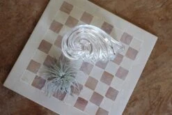 MIKASA 1980s Art Deco Style Crystal Shell Dish/Box -CHAIRISH Shop 1980s art deco style crystal shell dishbox 0357