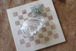 MIKASA 1980s Art Deco Style Crystal Shell Dish/Box -CHAIRISH Shop 1980s art deco style crystal shell dishbox 6631