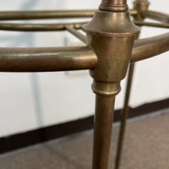 1980s Brass Fish Umbrella Stand With Iron Base -CHAIRISH Shop 1980s brass fish umbrella stand with iron base 7129