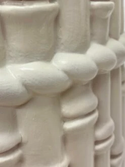 1980s Faux Bamboo Ceramic Umbrella Stand -CHAIRISH Shop 1980s faux bamboo ceramic umbrella stand 5157