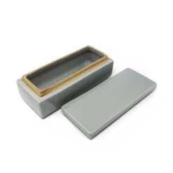 1980s Gray And Gold Decorative Ceramic Box By Jaru Of California -CHAIRISH Shop 1980s gray and gold decorative ceramic box by jaru of california 5320