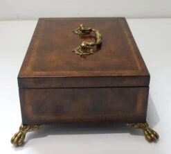1980s Maitland Smith Box George III Style Walnut And Mahogany Wood Brass Hardware -CHAIRISH Shop 1980s maitland smith box george iii style walnut and mahogany wood brass hardware 1302