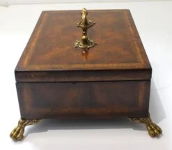 1980s Maitland Smith Box George III Style Walnut And Mahogany Wood Brass Hardware -CHAIRISH Shop 1980s maitland smith box george iii style walnut and mahogany wood brass hardware 3179
