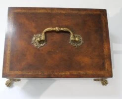 1980s Maitland Smith Box George III Style Walnut And Mahogany Wood Brass Hardware -CHAIRISH Shop 1980s maitland smith box george iii style walnut and mahogany wood brass hardware 9946