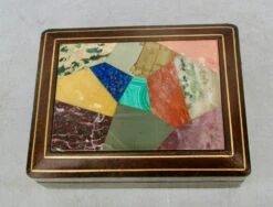 1980s Marble Specimen Leather Vanity Box Italian 13 1980s Marble Specimen Leather Vanity Box Italian -CHAIRISH Shop 1980s marble specimen leather vanity box italian 6012