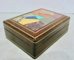 1980s Marble Specimen Leather Vanity Box Italian 11 1980s Marble Specimen Leather Vanity Box Italian -CHAIRISH Shop 1980s marble specimen leather vanity box italian 6909