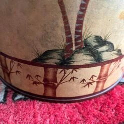 1980s Tole Umbrella Stand Palm Tree Design By Jeanne Reeds -CHAIRISH Shop 1980s tole umbrella stand palm tree design by jeanne reeds 1374