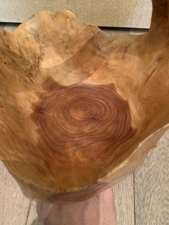 1980s Vintage Burl Wood Basket 20 1980s Vintage Burl Wood Basket -CHAIRISH Shop 1980s vintage burl wood basket 6430