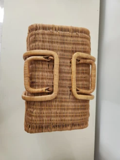 1980s Vintage Wicker Basket With Cross Stich Kit 16 1980s Vintage Wicker Basket With Cross Stich Kit -CHAIRISH Shop 1980s vintage wicker basket with cross stich kit 2187